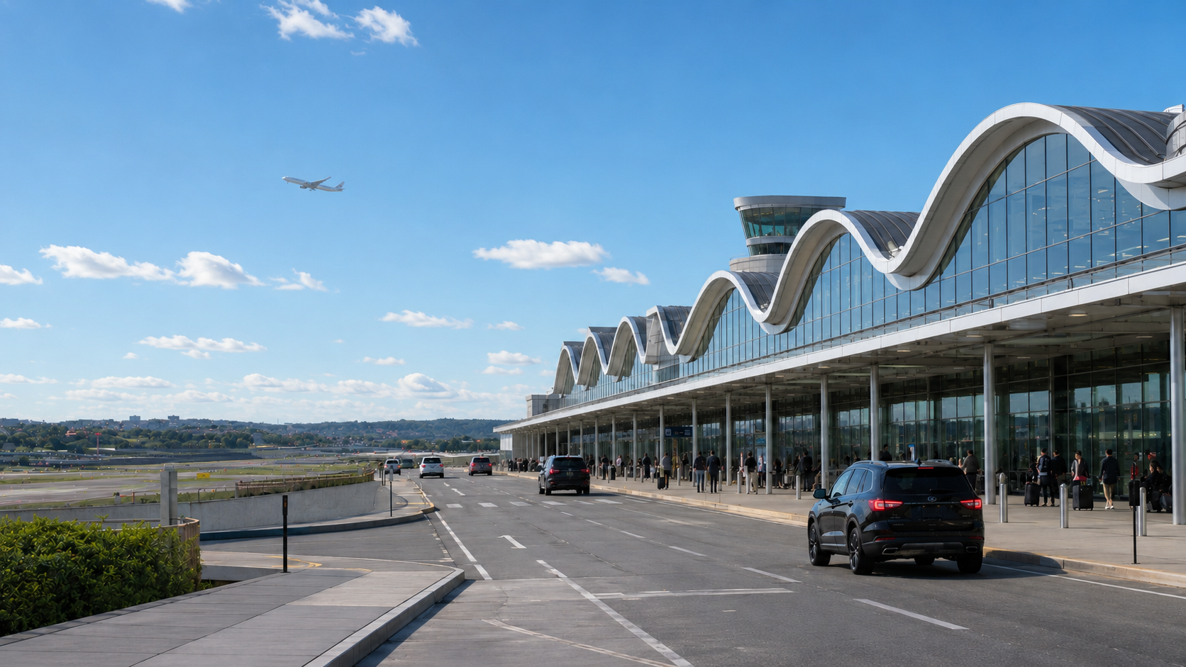 Illustrated local card image for Reagan National Airport.