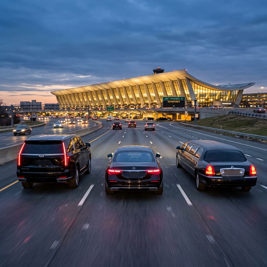 Illustrated local card image for Dulles.Taxi 🚖✈️🚖🍷🚖🎈🚖🍴.