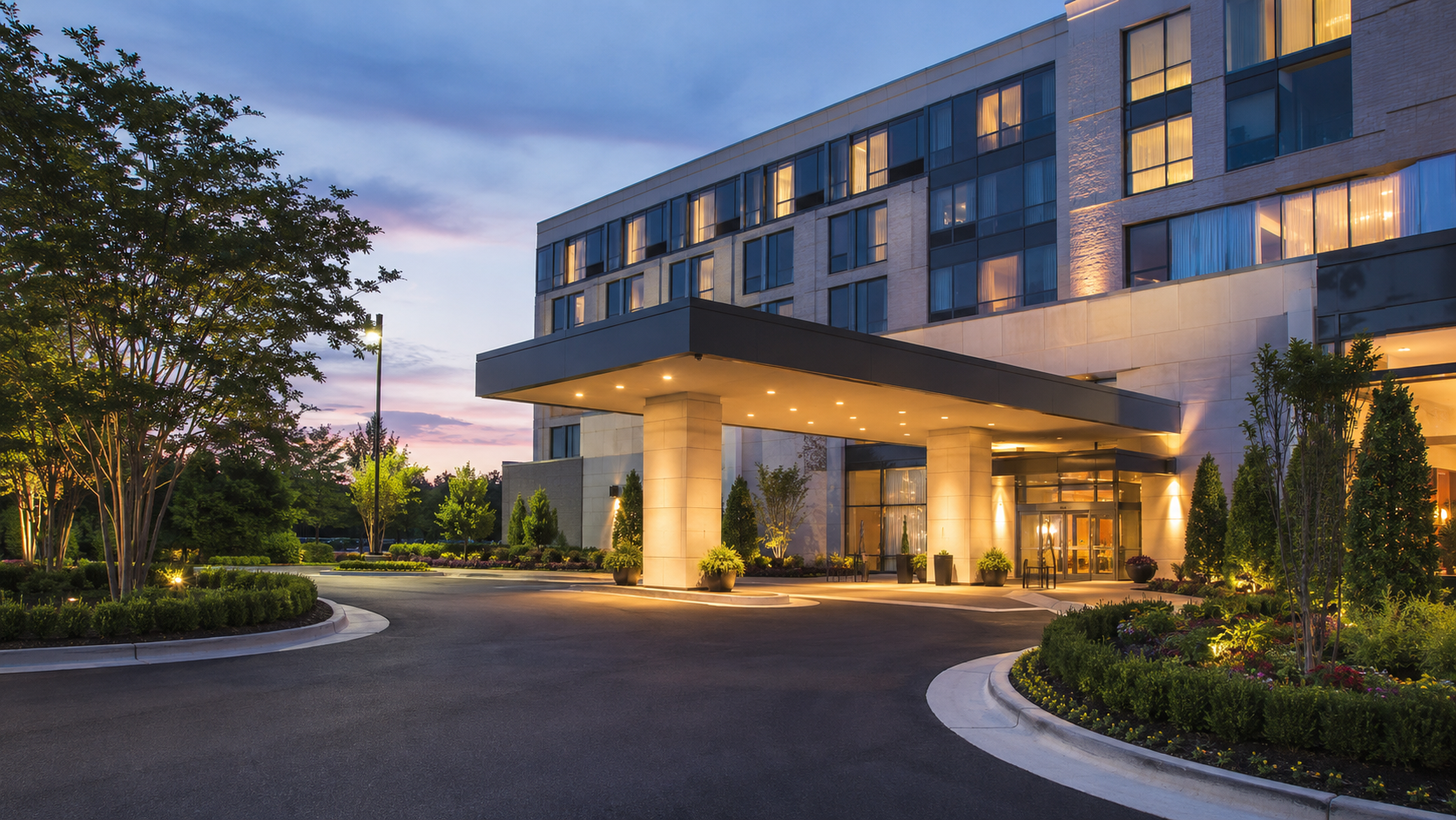Illustrated local card image for Hotels.