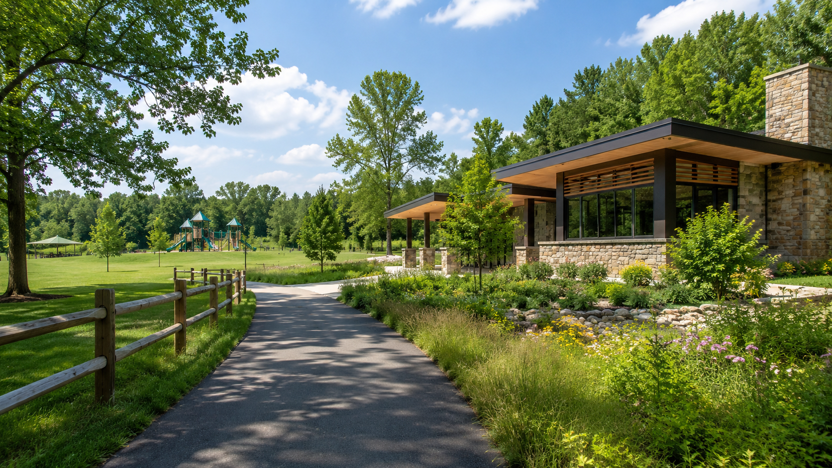 Illustrated local card image for Fairfax County Park Authority.